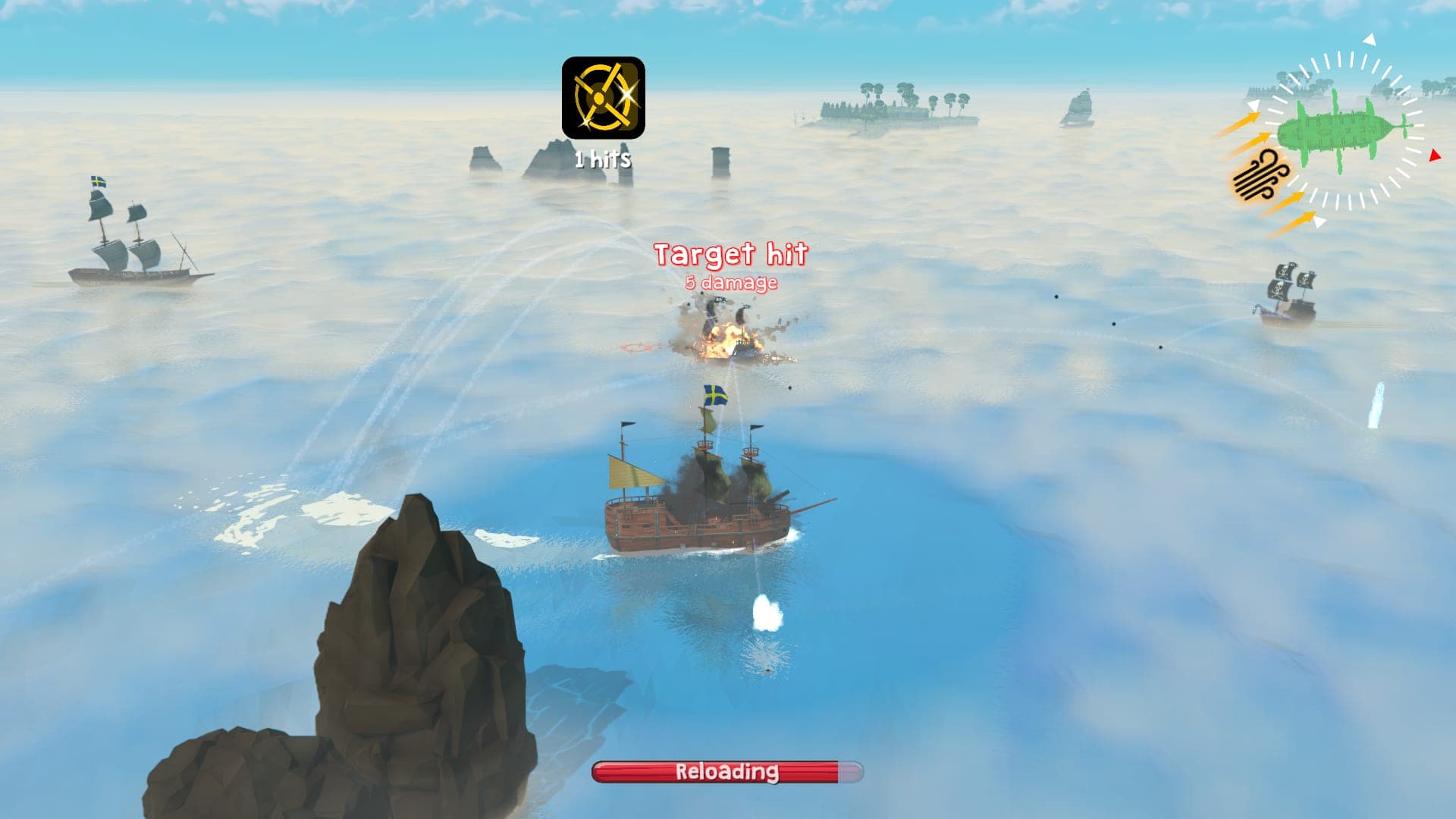 Marvatten Wasteland Warships screenshot